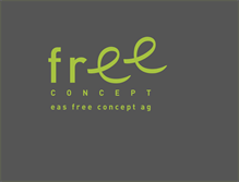 Tablet Screenshot of free-concept.ch